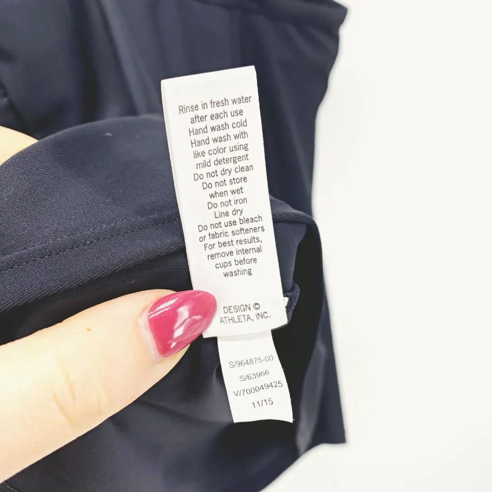 Athleta solid black